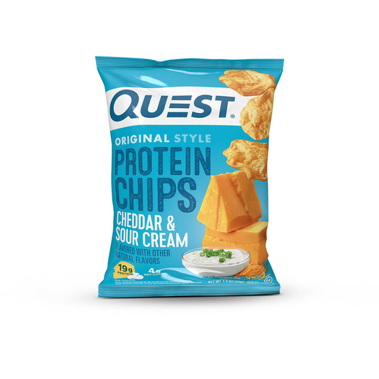 Quest Nutrition – Protein Chips CHEDDAR AND SOUR CREAM