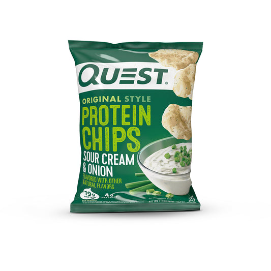 Quest Nutrition – Protein Chips SOUR CREAM AND ONION
