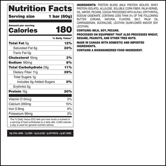 Quest Nutrition - Crispy Protein Bar CHOCOLATE CARAMEL PECAN