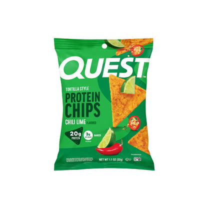 Quest Nutrition - Tortilla Style Protein Chips CHILI LIME