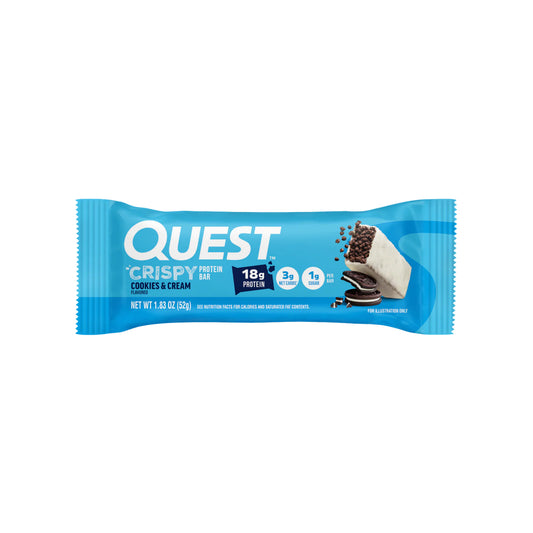 Quest Nutrition – Crispy Protein Bar COOKIES AND CREAM