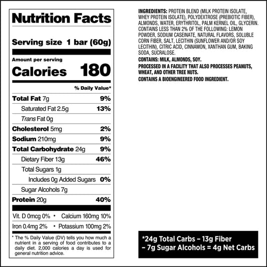 Quest Nutrition – Protein Bar LEMON CAKE