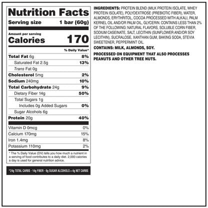 Quest Nutrition – Protein Bar MINT CHOCOLATE CHUNK