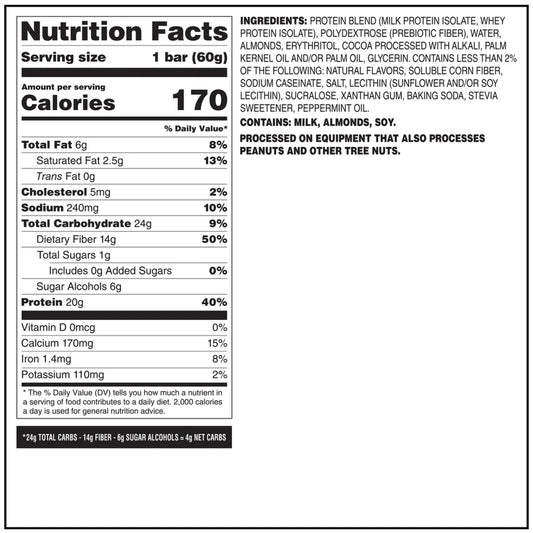 Quest Nutrition – Protein Bar MINT CHOCOLATE CHUNK