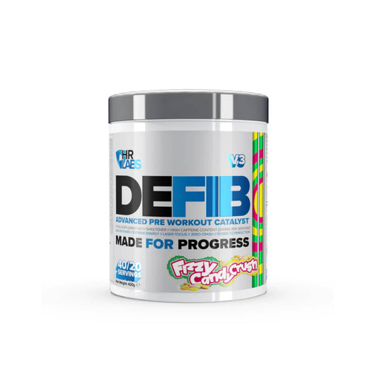 HR LABS - Defib V3 FIZZY CANDY CRUSH 420g (Slightly Clumped)