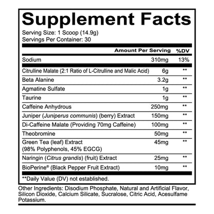 RedCon1 – Total War Pre-Workout BAJA BOMB