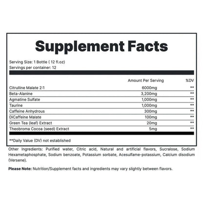 RedCon1 – Total War RTD Pre-Workout PINK LEMONADE 355ML