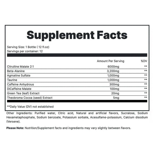RedCon1 – Total War RTD Pre-Workout PINK LEMONADE 355ML