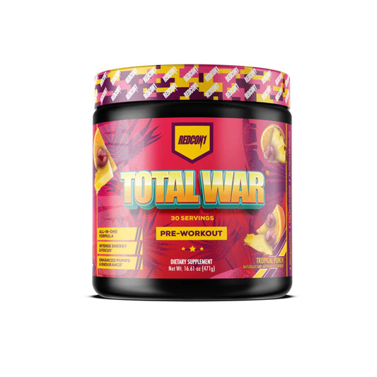 RedCon1 – Total War Pre-Workout TROPICAL PEACH CANDY