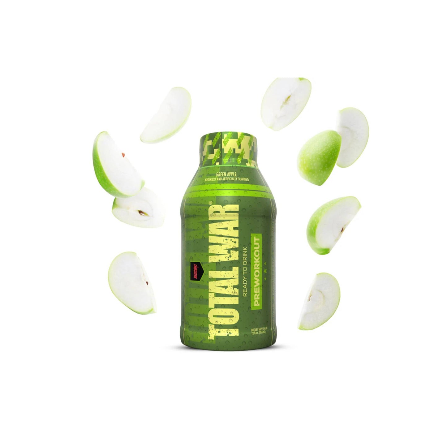 RedCon1 – Total War RTD Pre-Workout GREEN APPLE 355ML