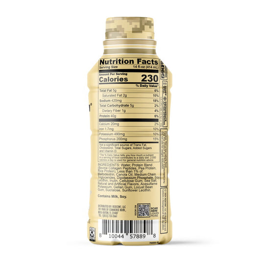 RedCon1 – MRE Whole Food Protein RTD VANILLA MILKSHAKE 414ML