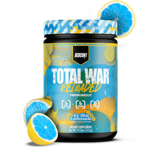 RedCon1 – Total War Reloaded Pre-Workout ICY BLUE LEMONADE