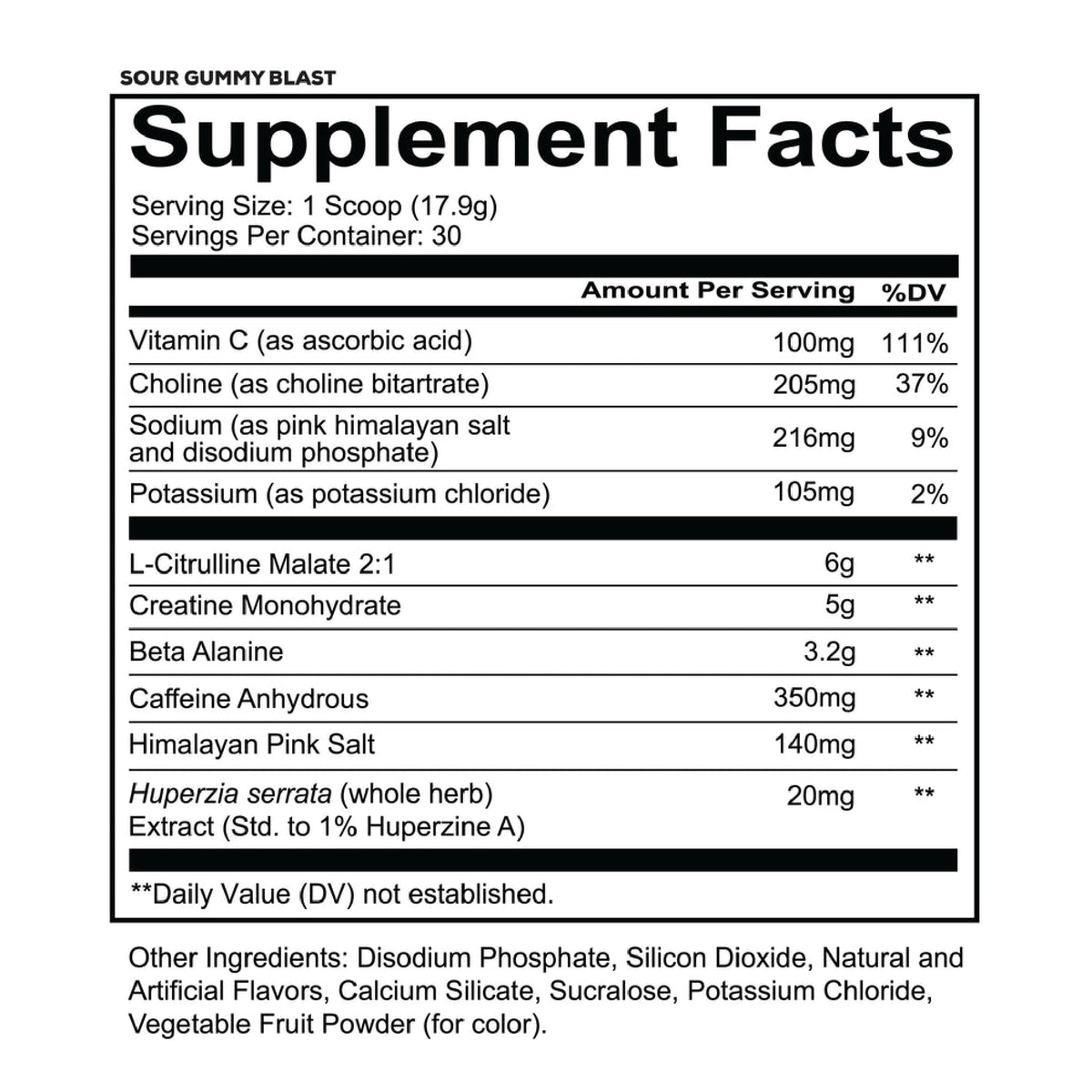 RedCon1 – Total War Reloaded Pre-Workout SOUR GUMMY BLAST