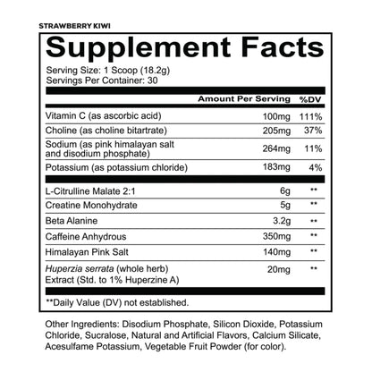 RedCon1 – Total War Reloaded Pre-Workout STRAWBERRY KIWI