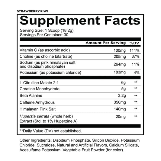 RedCon1 – Total War Reloaded Pre-Workout STRAWBERRY KIWI