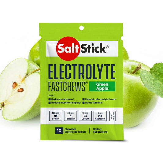 SaltStick - FastChews GREEN APPLE 10ct
