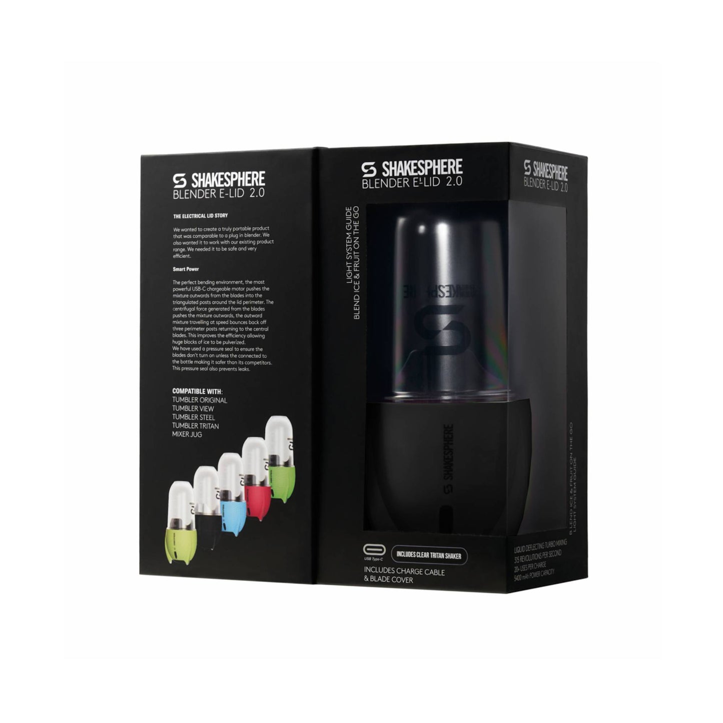Shakesphere – ELECTRIC LID BLACK 2.0