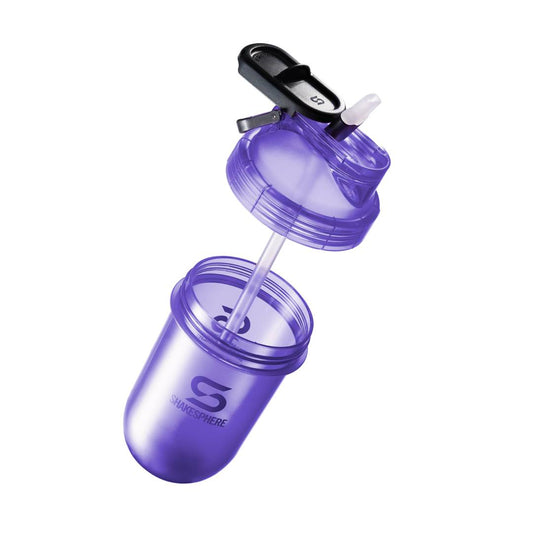 Shakesphere – Tumbler Flip Straw Mini Bottle TRITAN PURPLE 400ml