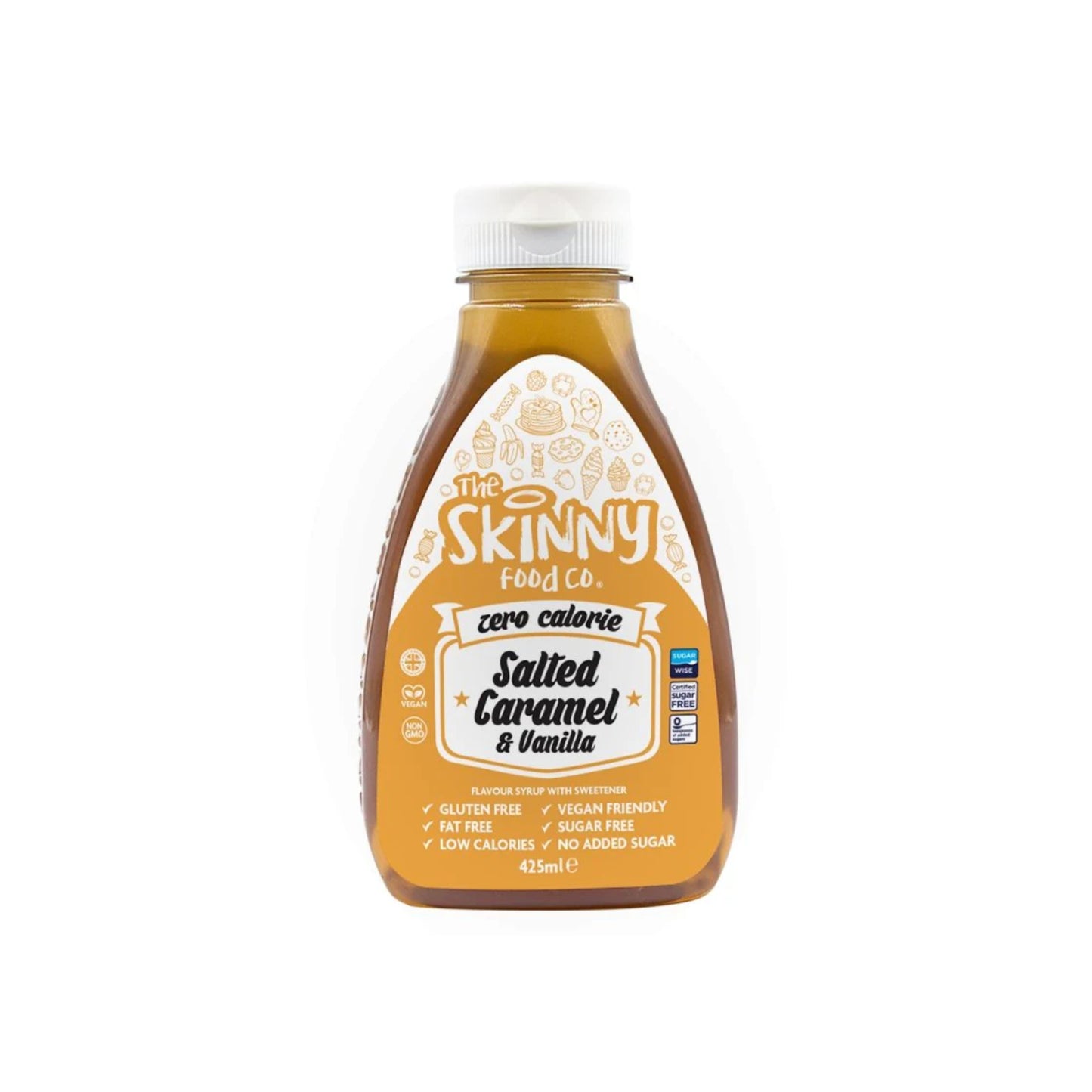 SKINNY - Syrup SALTED CARAMEL & VANILLA 425ML