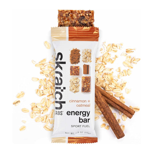 Skratch Labs – Energy Bar Sports Fuel CINNAMON & OATMEAL