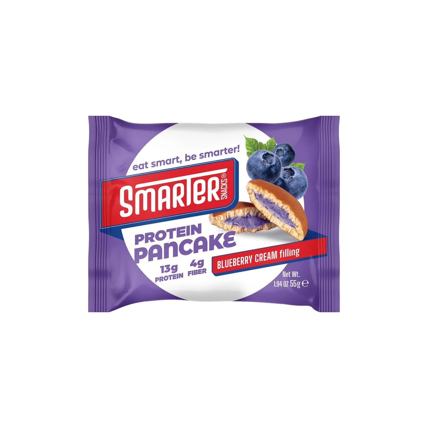 Smarter Snacks - Protein Pancakes BLUEBERRY CREAM