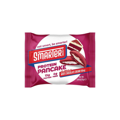 Smarter Snacks - Protein Pancakes RED VELVET WHITE CHOCOLATE CREAM