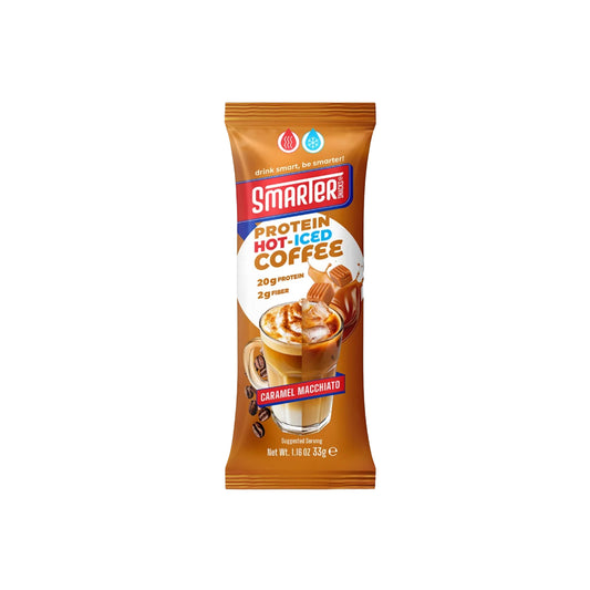 Smarter Snacks - Protein Hot-Iced Coffee CARAMEL MACCHIATO 33G
