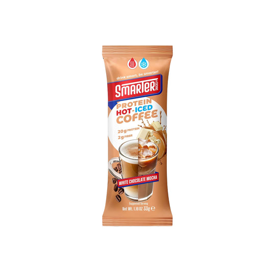 Smarter Snacks - Protein Hot-Iced Coffee WHITE CHOCO MOCHA 33G