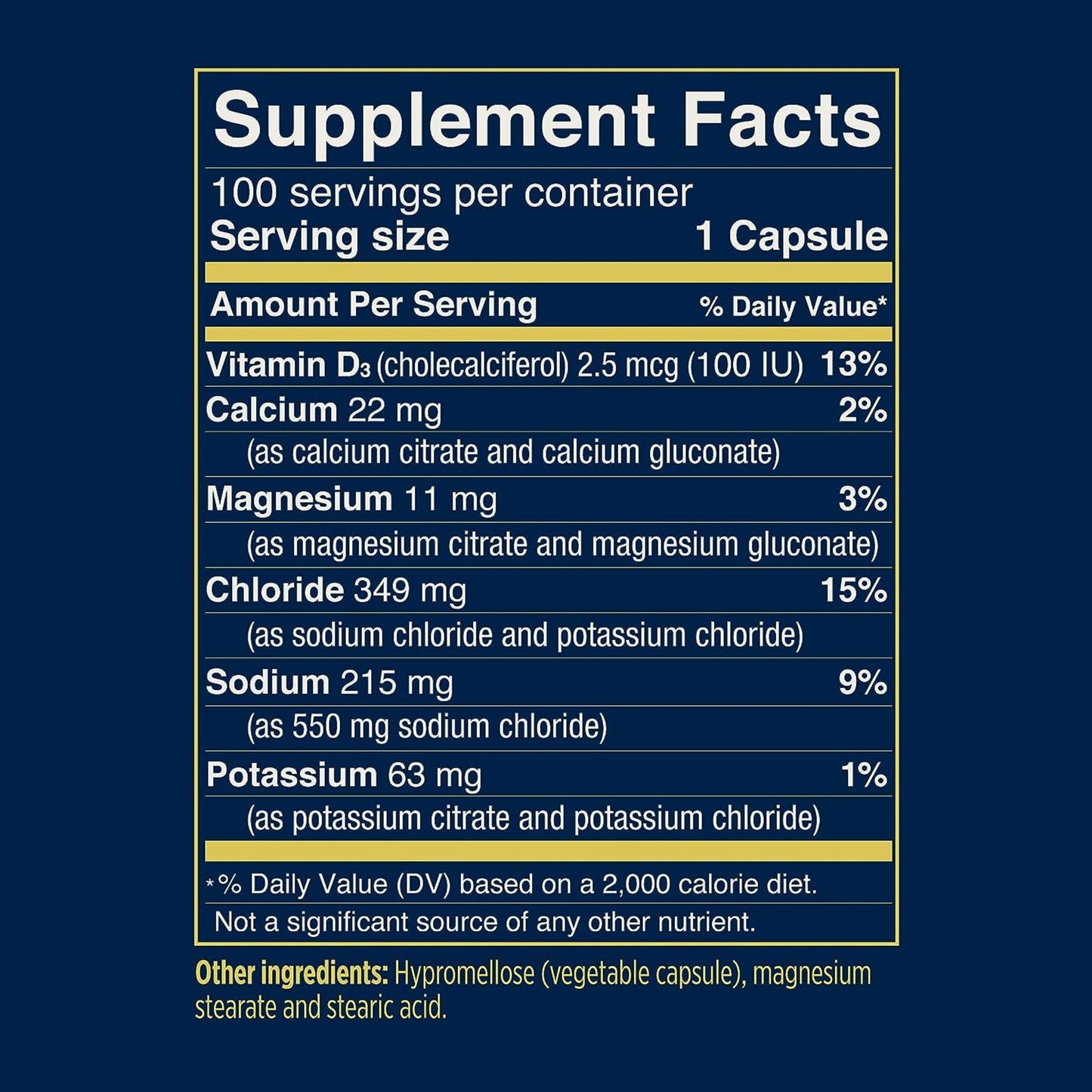 SaltStick - BUFFERED ELECTROLYTE SALTS 100vcaps