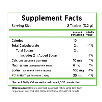 SaltStick - FastChews LEMON LIME 10ct