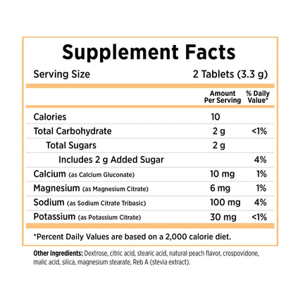 SaltStick - FastChews PEACH 10ct