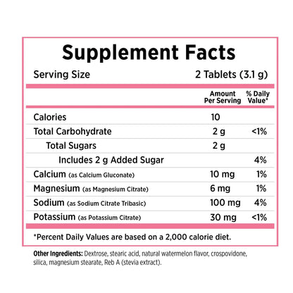 SaltStick - FastChews WATERMELON 10ct