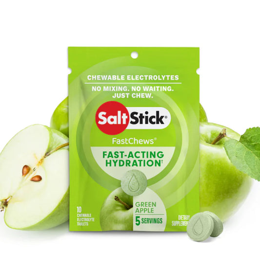 SaltStick - FastChews GREEN APPLE 10ct
