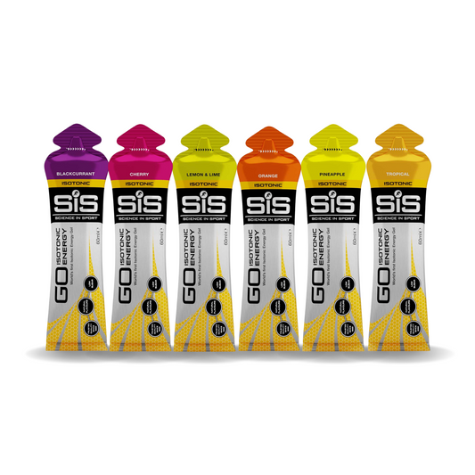 SiS GO Isotonic Energy Gel Variety Pack (6pcs)