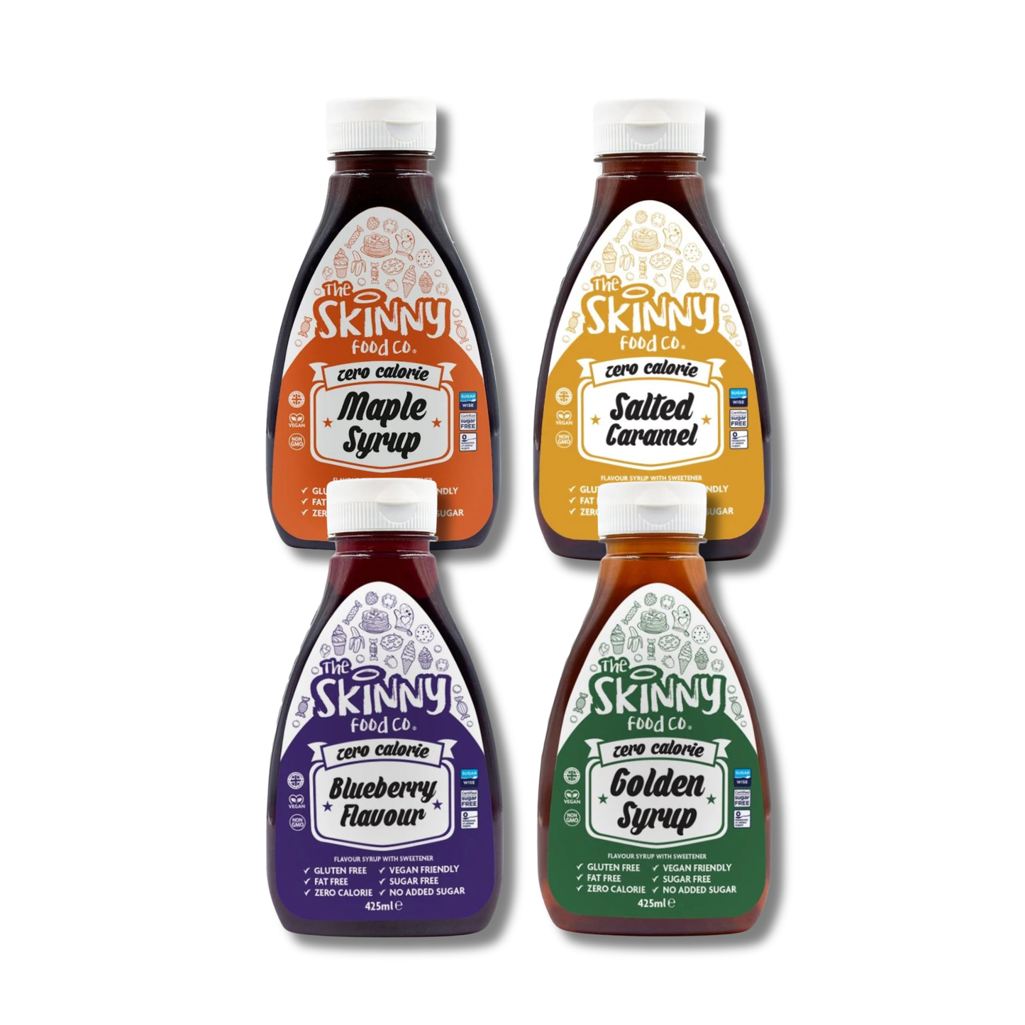 Skinny Co. Syrup Gourmet Selection (4pcs) - 425ML
