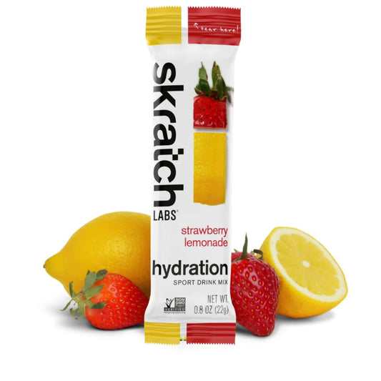 Skratch Labs – Hydration Sports Drink Mix STRAWBERRY LEMONADE 22g