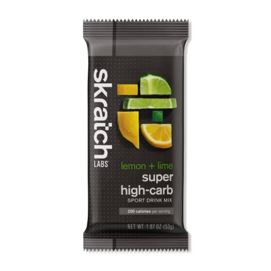Skratch Labs - Super High Carb Sport Drink Mix LEMON LIME 53g