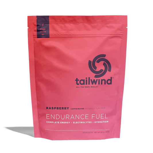 TAILWIND - ENDURANCE FUEL RASPBERRY CAFFEINATED 810G