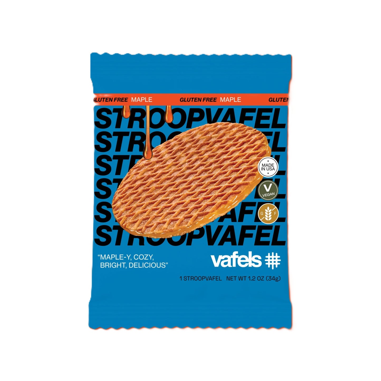 Vafels – Maple Gluten Free Stroopvafels