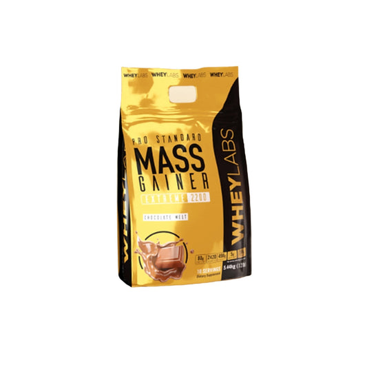 WheyLabs – Mass Gainer Extreme 2200 CHOCOLATE MELT 12LBS