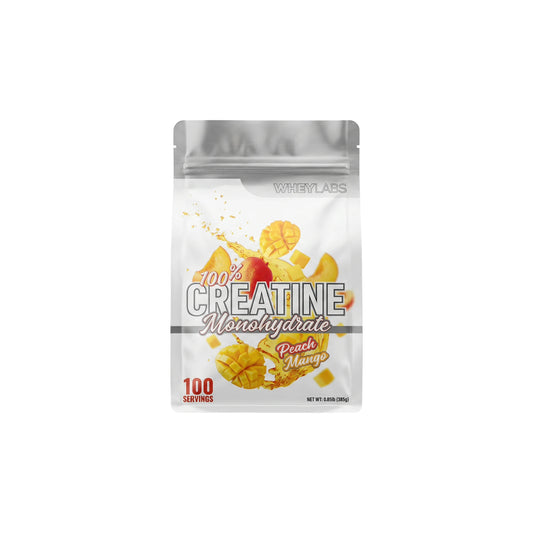 WheyLabs – 100% Creatine Monohydrate PEACH MANGO 100svg