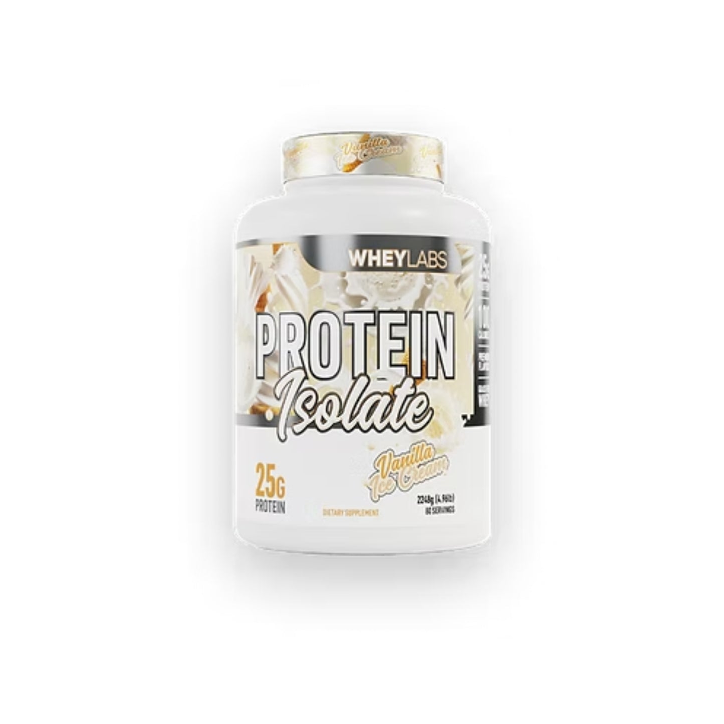 WheyLabs – Elite Series Isolate VANILLA ICE CREAM 4.96lbs