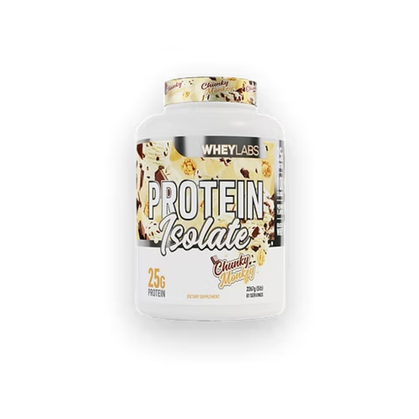 WheyLabs – Elite Series Isolate CHUNKY MONKEY 5lbs