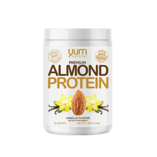 Yum Natural - Premium Almond Protein VANILLA 740g
