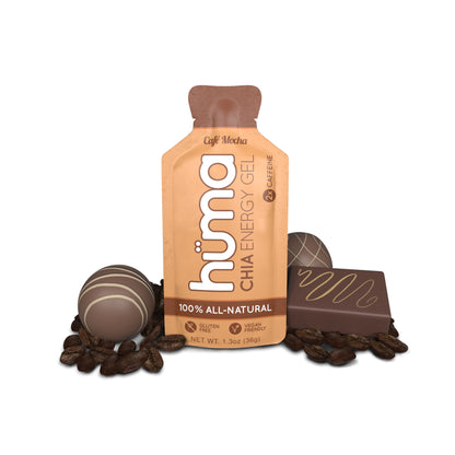 Huma – Chia Energy Gel Cafe’ Mocha 2x Caffeine 36g
