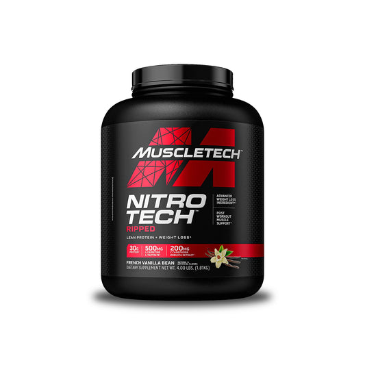 Muscletech – Nitrotech Ripped FRENCH VANILLA BEAN 4Lbs