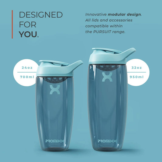 Promixx - Pursuit Ecozen Shaker Bottle OCEAN CALM BLUE 950ml