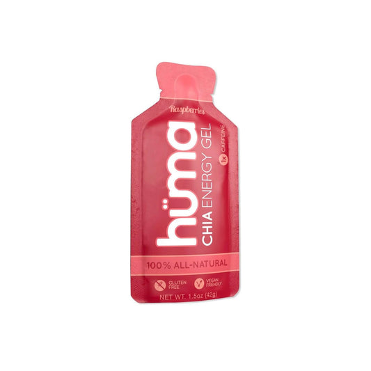 Huma – Chia Energy Gel Raspberries 1x Caffeine 42g