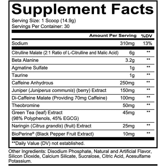 RedCon1 – Total War Pre-Workout SOUR GUMMY