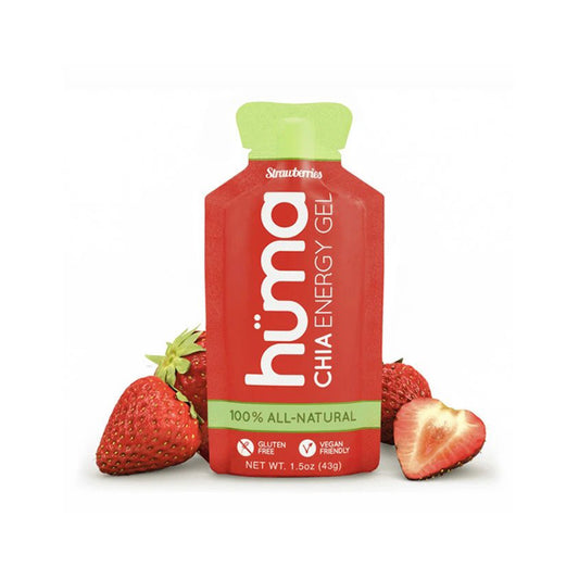 Huma – Chia Energy Gel Strawberries Caffeine Free 43g